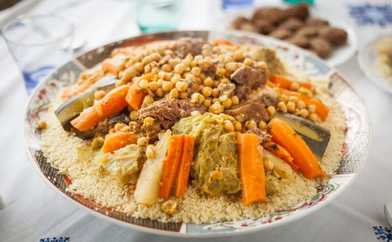 People of Morocco Main dish Couscous